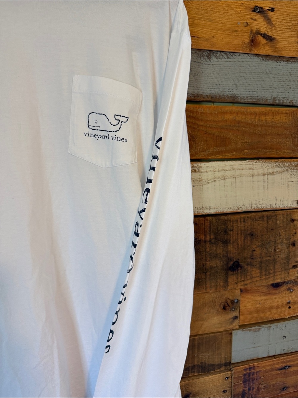NWT Vintage Whale Long-Sleeve Pocket Tee - Picture 6 of 8
